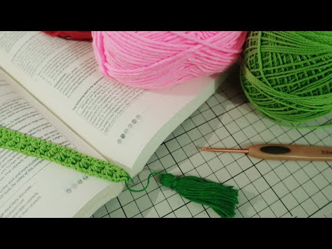 How to Crochet The Simply Daisy Bookmark Pattern (subtitle)