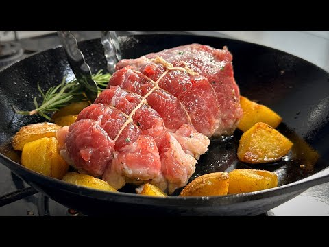 ポルケッタ（イタリア風豚肩ロースのハーブ巻き焼き）