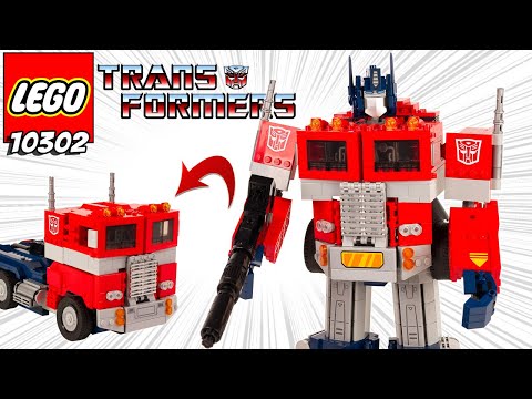 Vidéo LEGO Creator 10302 : Optimus Prime (Transformers)