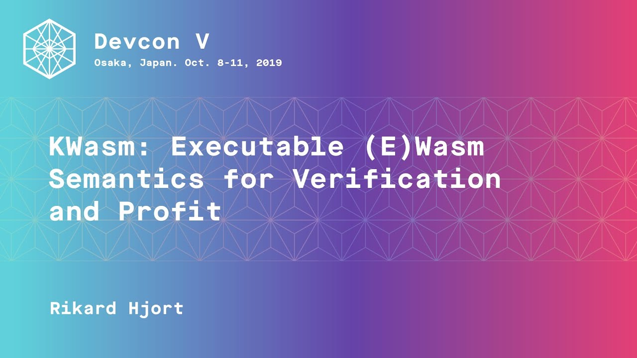 KWasm: Executable (E)Wasm semantics for verificaton and profit preview
