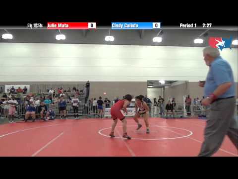 FILA Junior 51 kg / 112.25 lbs. - Julie Mata vs. Cindy Calixto