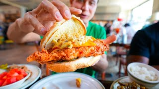 America’s Best Chicken Sandwich!! ASHEVILLE FOOD TOUR + Brisket Cheesesteak in North Carolina!!