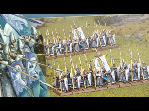 Building the Elven Spearmen | Warhammer the Old World