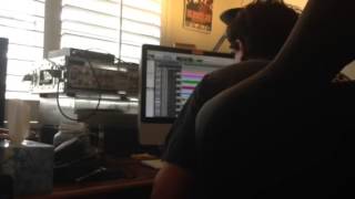 Sam Shinazzi - album 5 recording - T-Bone on Lights Dim cli