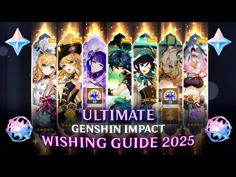Genshin Impact 2025 Wishing Guide 🎯 | F2P Beginner Tips to Get 5★ Characters Fast!