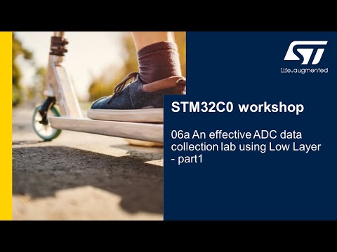 STM32C0 workshop - 06a_1 ADC, DMA - effective data collection lab using Low Layer - part1
