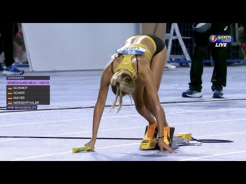 The Fastest Women's 4x400m | Jamaica Destroyed Germany's Alica Schmidt