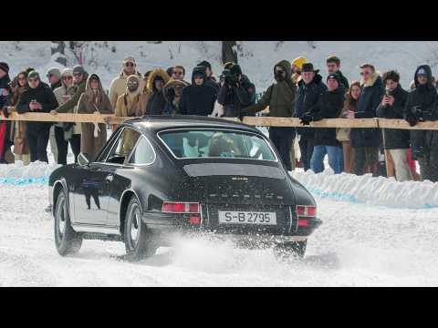 Steve McQueen's Porsche 911S driving on ICE! - The ICE 2025