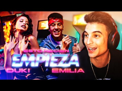 REACCIONANDO a DUKI, EMILIA - Esto Recién Empieza (Video Oficial)