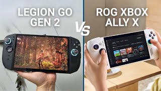Lenovo Legion Go 2 vs ROG Xbox Ally X - Which Gaming Handheld is Better?