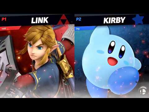 Voltusaur (Link) vs qwertz143 (Kirby) - ILG S3 Bangalore Qualifier - Smash Ultimate