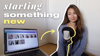 my journey to starting a podcast | life of a content creator vlog