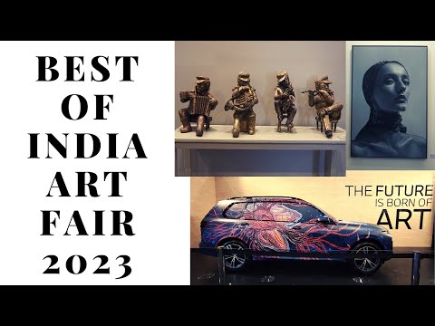 India art fair 2023 | Inside India art fair 2023 Delhi | Artist | BMW | Book my Show