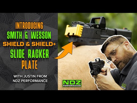 NDZ Slide Racker Plate - Smith & Wesson Shield Plus - Easy Racking