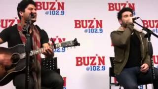 Dan and Shay somewhere only we know LIVE ACOUSTIC