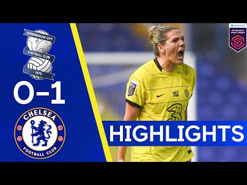 Birmingham City 0-1 Chelsea | The Blues Are One Win Away From WSL Title | Women's Super League