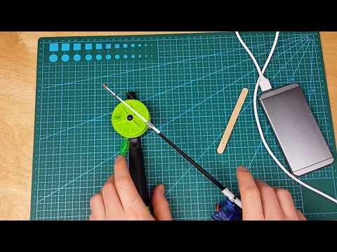 Электронная удочка 🎣 для зимней рыбалки 🐟 на Arduino