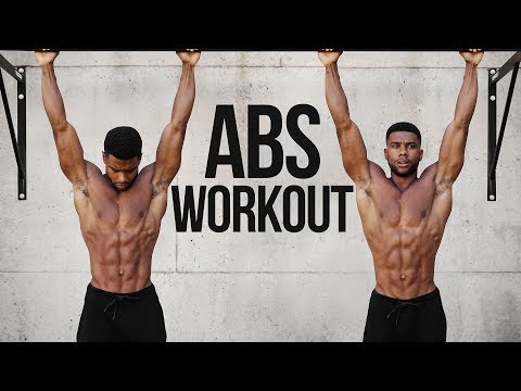 5 Min. Pullup Bar ABS Workout - Follow Along