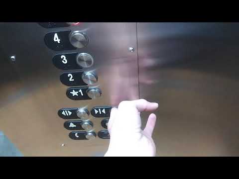 Otis Series 5 Elevators At Another Parking Garage In Norfolk, VA