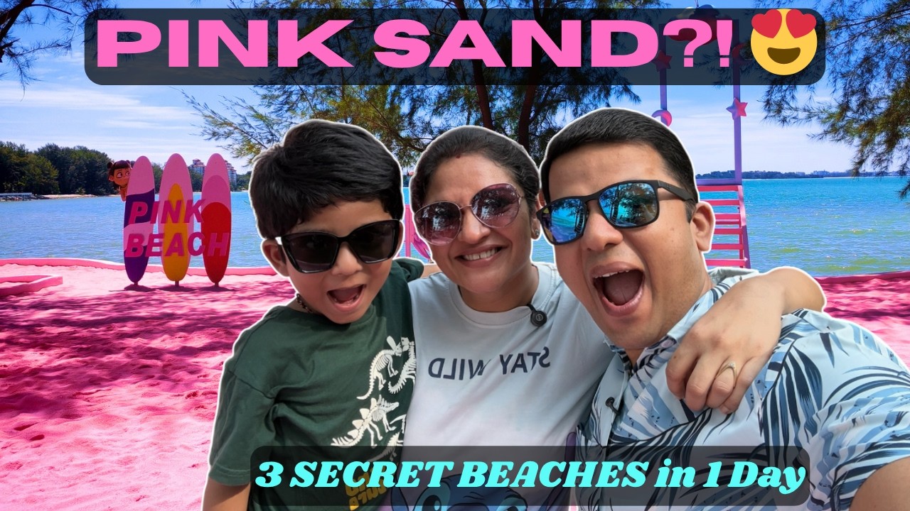 We Found Pink Sand in Malaysia?! 😍 1-Day Trip from Kuala Lumpur to Port Dickson