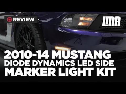 2010-2014 Mustang Diode Dynamics Side Marker Lights - Review