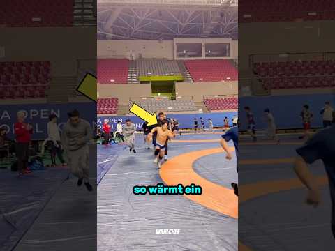 Weltklasse Ringer Aufwärmung (Cr: k.s.gwon) #ringen #wrestling #training #gym