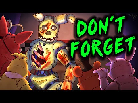 FNAF SONG "Don't Forget" [LYRICS]