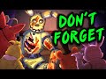 FNAF SONG "Don't Forget" [LYRICS]