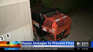 Power Shut Off To Simi Valley Neighborhoods As Precaution