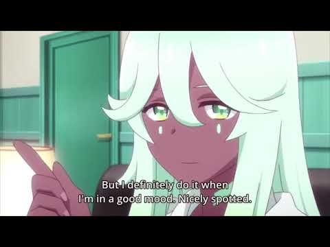 Dark Skin Anime Girl Artemis - Luck And Logic