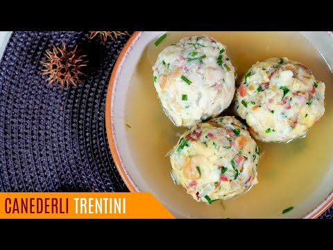 Canederli trentini, ricetta tradizionale facilissima - Le video ricette di Lara