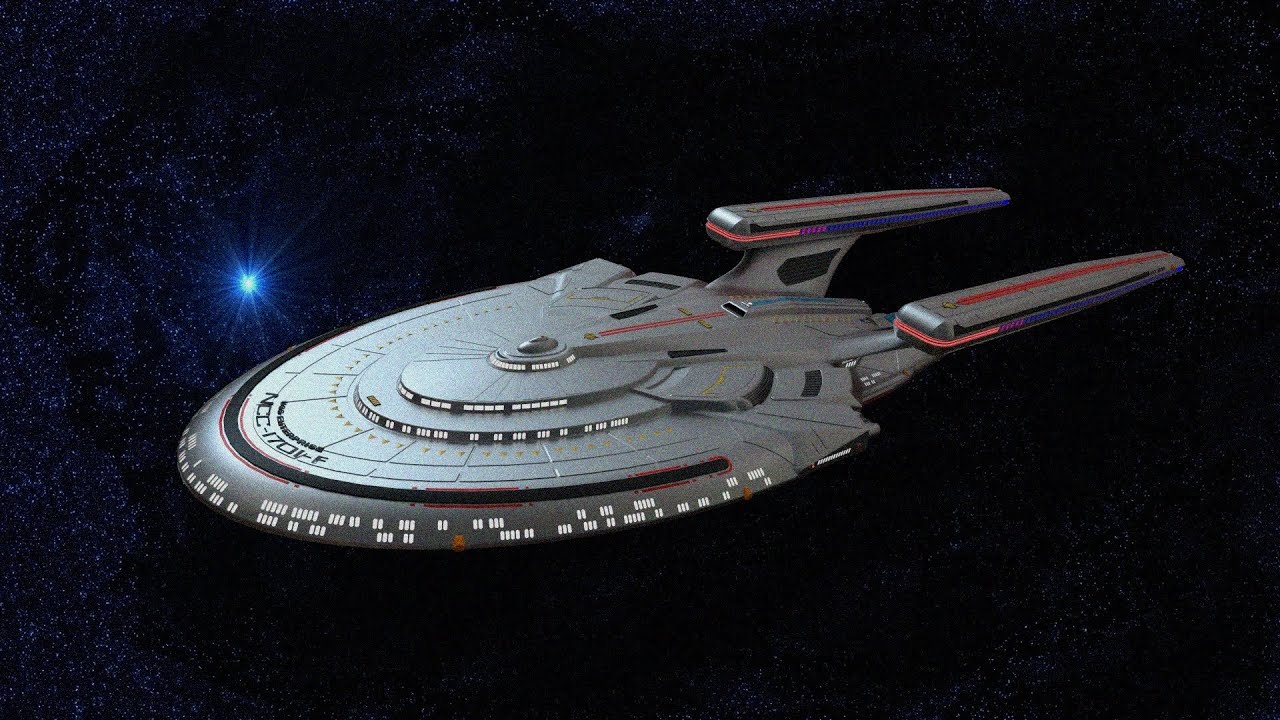 Star trek uss enterprise ncc 1701-f Modello 3D