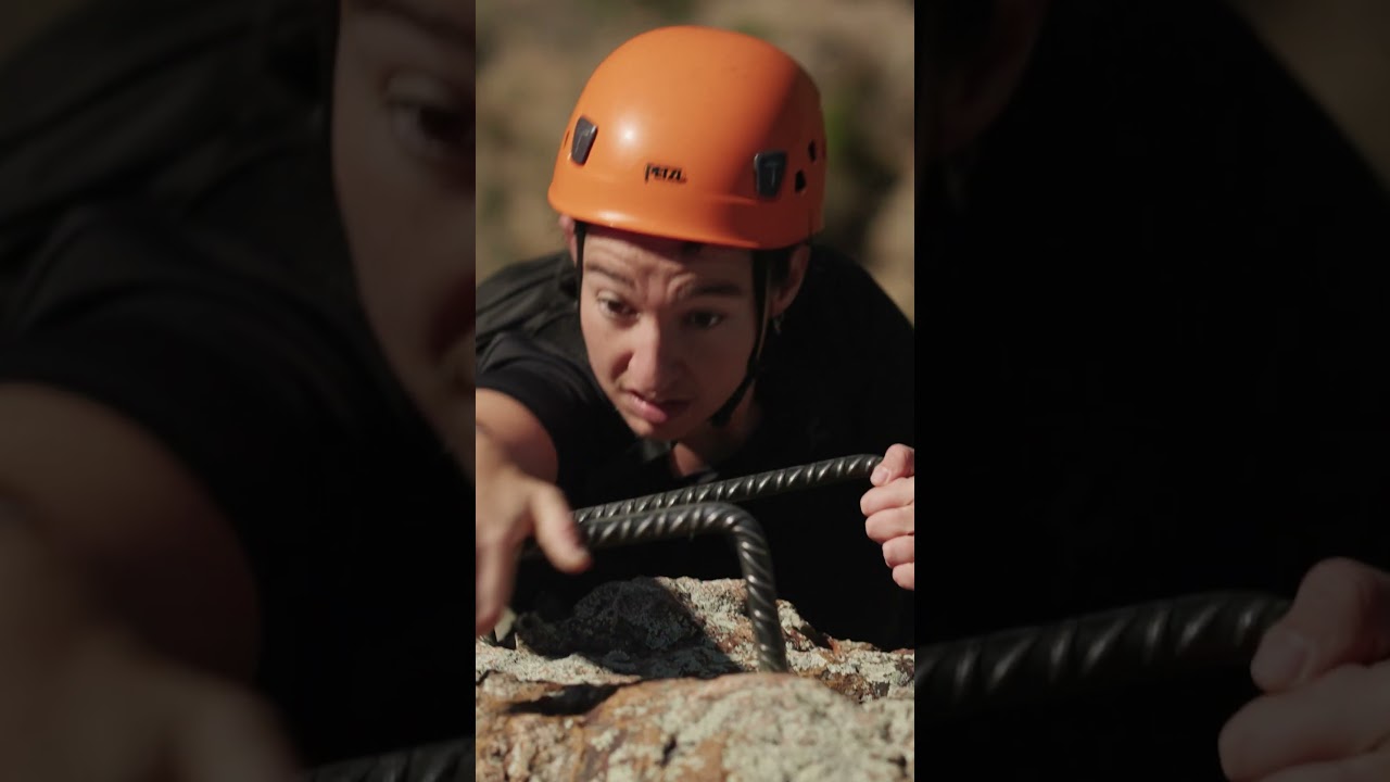 Meet Rafa, up for adventure on the via ferrata