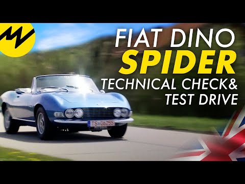 Fiat Dino Spider technical check and test drive | Motorvision International