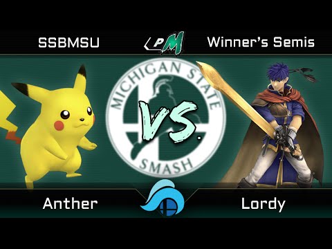 Project MSU Singles Winners Semis - Anther (Pikachu) vs. Lordy (Ike)