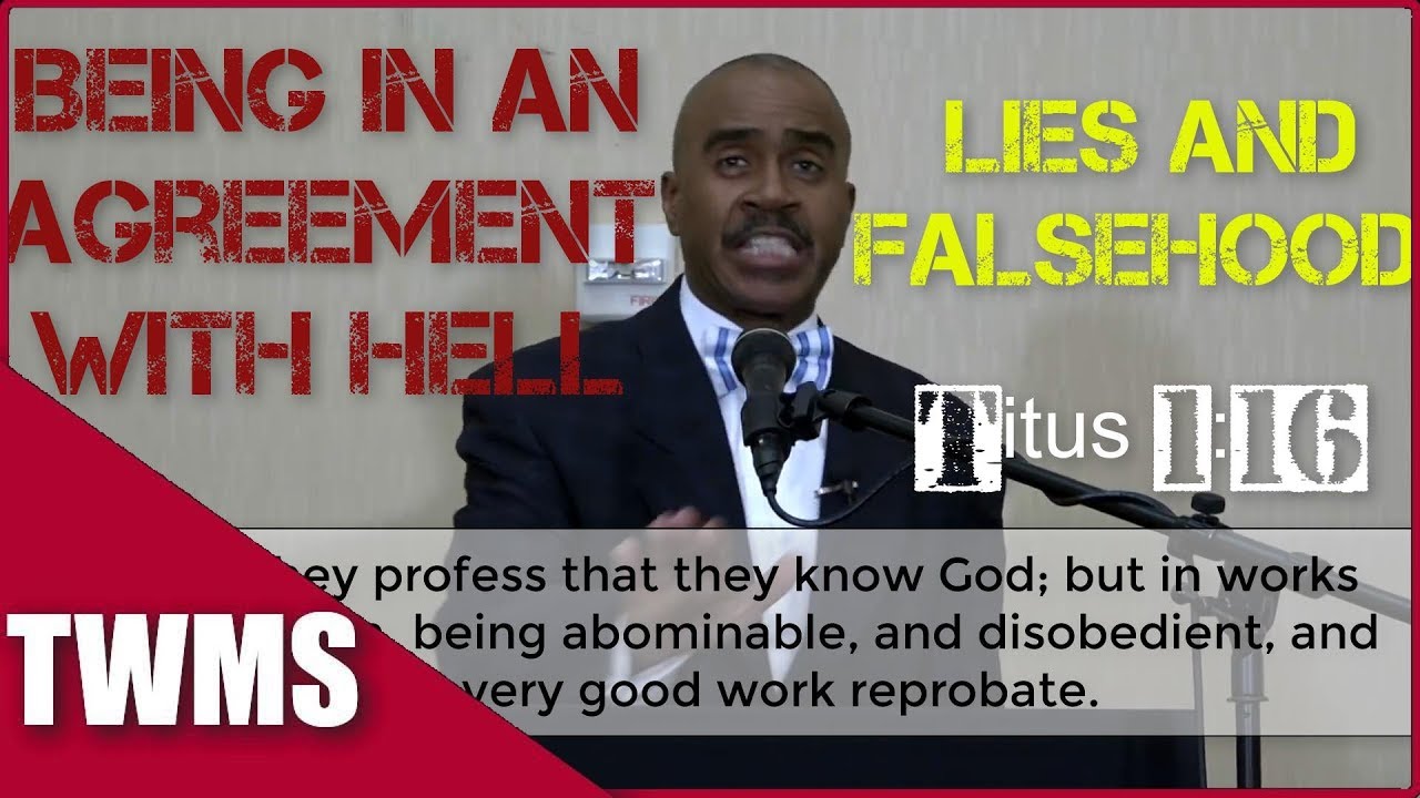 Apostle Gino Jennings - Making a Covenant with Death