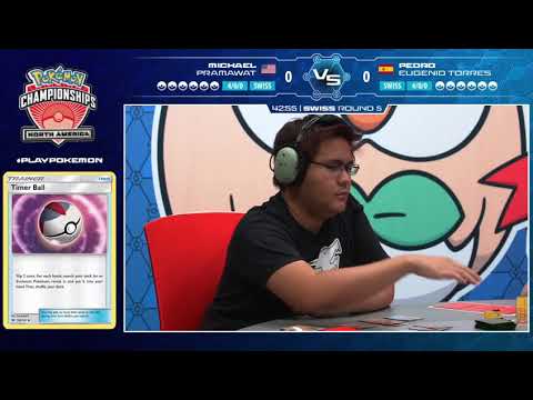 Michael Pramawat Vs Pedro Eugenio Torres  Pokémon North America International Championships Swiss R5
