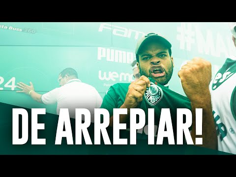 APOIO EMOCIONANTE DA TORCIDA DO PALMEIRAS NO TÍTULO PAULISTA