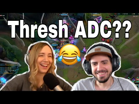 THRESH ADC!? - Wir sammeln Seelen muhaha | League Gameplay mit Sissor und Just Johnny