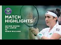 Ons Jabeur vs Venus Williams | Second Round Highlights | Wimbledon 2021