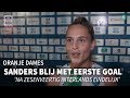 Eerste goal Pien Sanders en sprakeloze Lisa Post