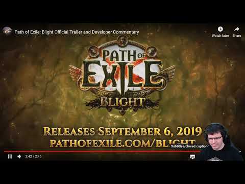 POE 3.8 Blight Reveal - Initial Reaction