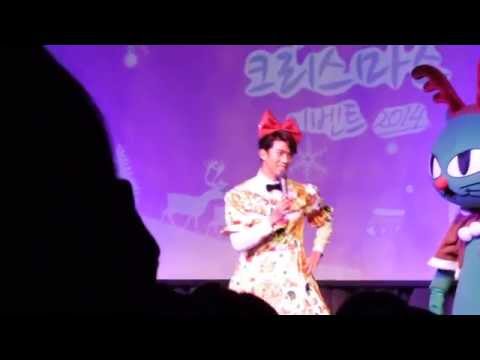141225 Taecyeon at Okcat event (2pm round) - "Orange Caramel Dance"