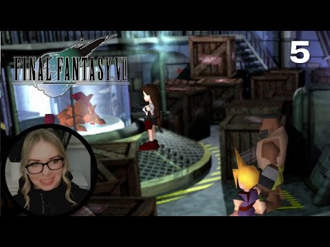 Final Fantasy VII (FF7 Original 1997) Blind Playthrough | Part 5 | Shinra Building