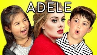 KIDS REACT TO ADELE (HELLO, ROLLING IN THE DEEP)
