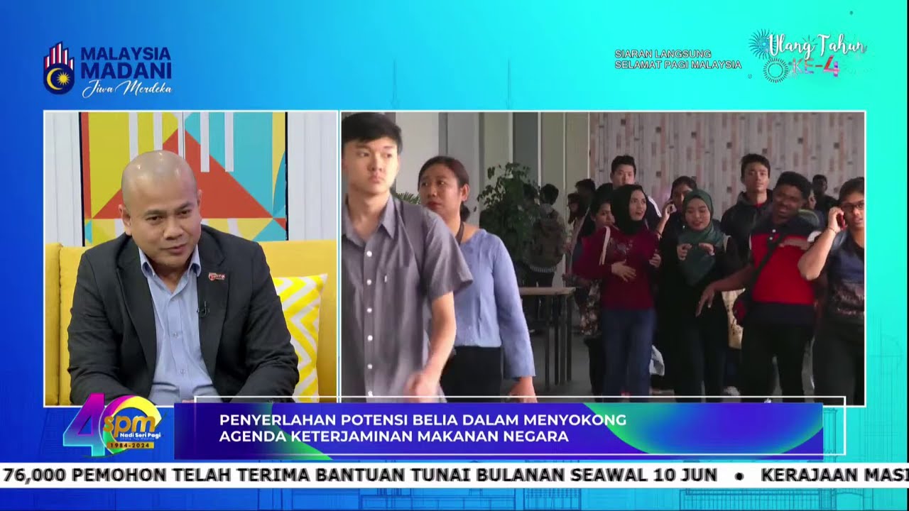 Selamat Pagi Malaysia - Potensi Belia dalam Menyokong Agenda Keterjaminan Makanan Negara