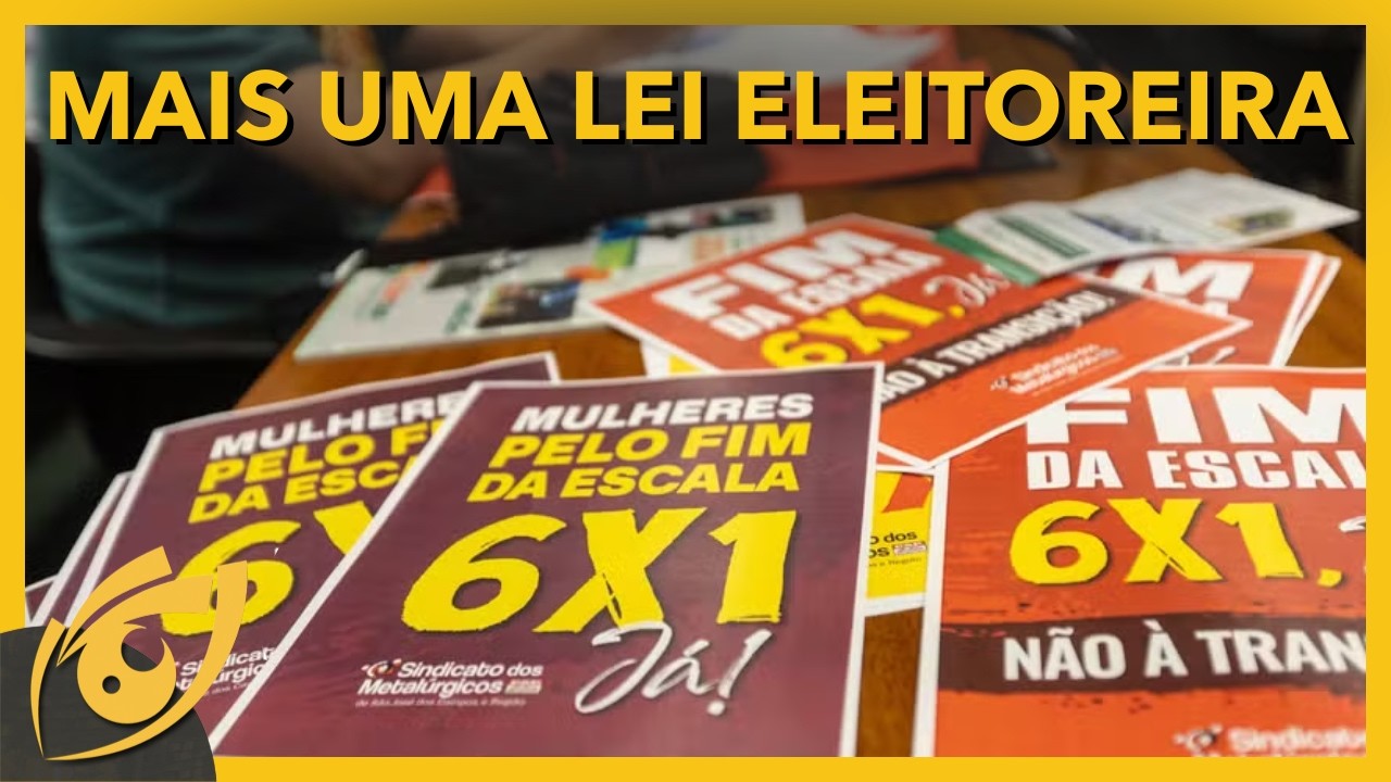 PEC do FIM DA ESCALA 6x1 aprovada na CÂMARA - A REALIDADE ECONÔMICA de uma LEI ELEITOREIRA