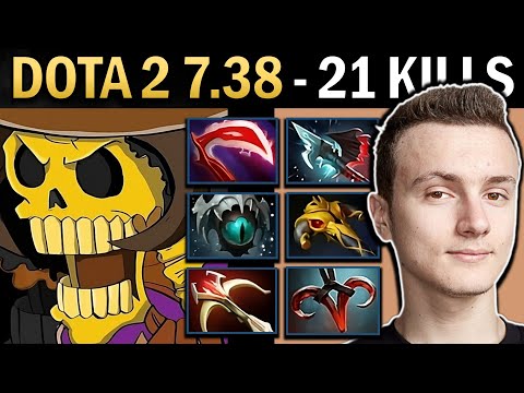 Clinkz Gameplay Miracle with 21 Kills and Skadi - TI14