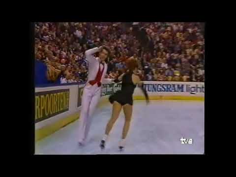 Natalia Bestemianova & Andrei Bukin (URSS). Mundial 1987. Programa Libre