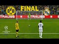 Borussia Dortmund vs Real Madrid | Penalty Shootout | Final Champions League 2024 | PES Gameplay
